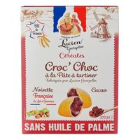 CÉRÉALES - MÉLANGES LUCIEN GEORGELIN Céréales Croc' Choc à la Pâte à T CÉRÉALES - MÉLANGES LUCIEN GEORGELIN Céréales Croc' Choc à la Pâte à T