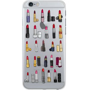 BIGBEN CONNECTED Coque Souple Iphone 6 / 6S Motif Lipstick - Transparente