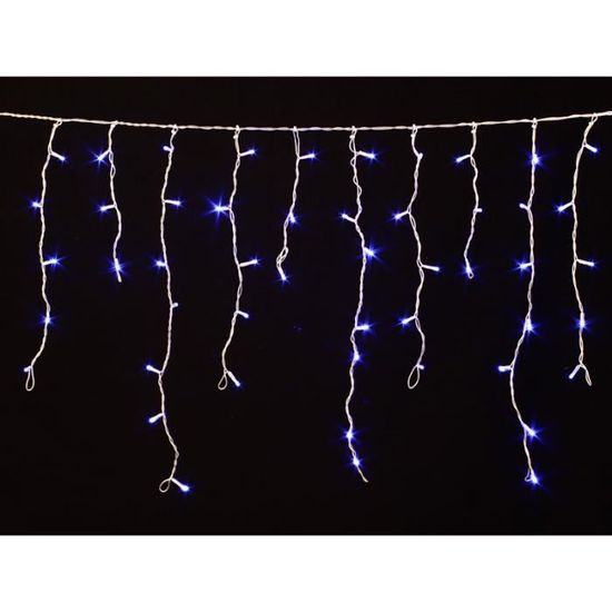 Guirlande Noël extérieur Rideau Lumineux 360 LEDS 5.90 m Bleu ... Guirlande Noël extérieur Rideau Lumineux 360 LEDS 5.90 m Bleu ...