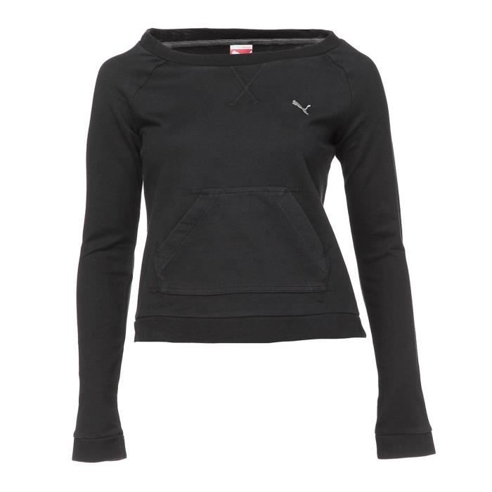 PUMA Sweatshirt Col Rond Femme