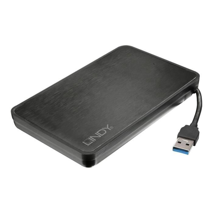 LINDY Boîtier disque dur USB 3.1 SATA 2 ,5''