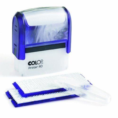 Lot De 2 Cassettes D'Encre E/15 Recharge Vert Pour Tampon COLOP Printer 15
