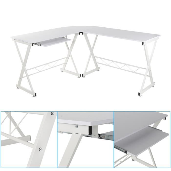 Table de travail plateaux Bureau d'informatique2