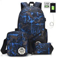 SAC À DOS Sac à Dos Scolaire Cartable Sacs école Monstre Gar SAC À DOS Sac à Dos Scolaire Cartable Sacs école Monstre Gar