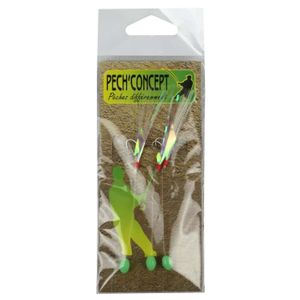 PECH'CONCEPT Bas de Lignes Assortiment Bar & Loubine et Peau N 6