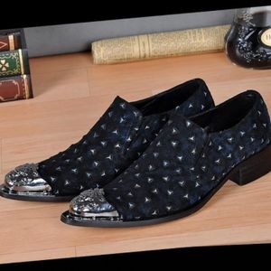 MOCASSIN Design de luxe italienne Chaussures habillées form