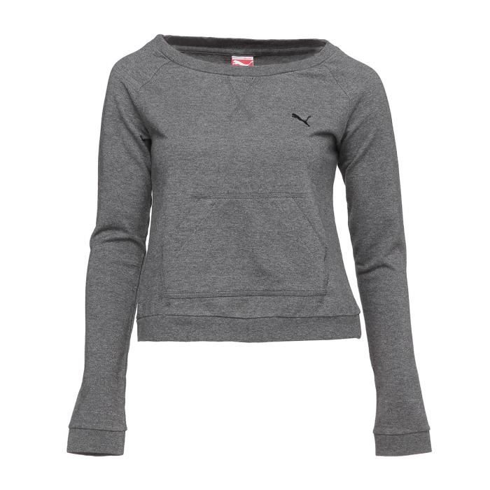 PUMA Sweatshirt Col Rond Femme