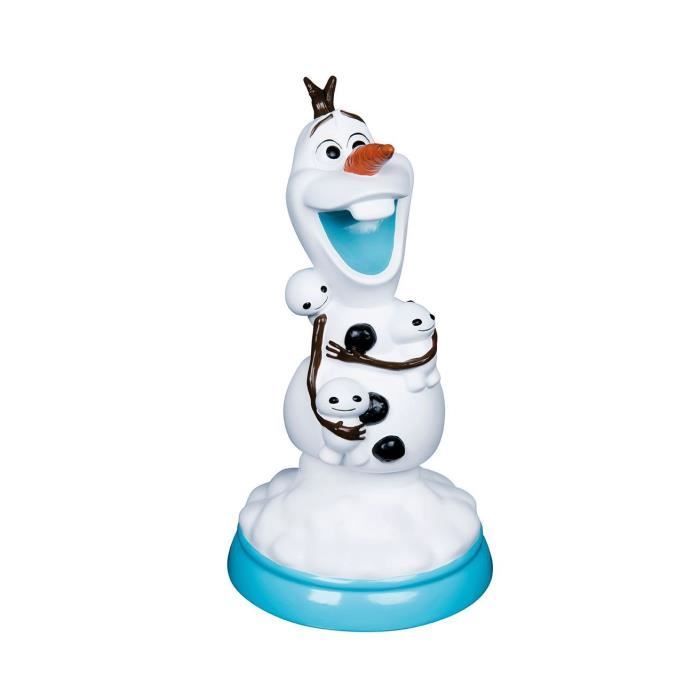 LA REINE DES NEIGES Figurine De Jardin Luminaire Olaf - Disney