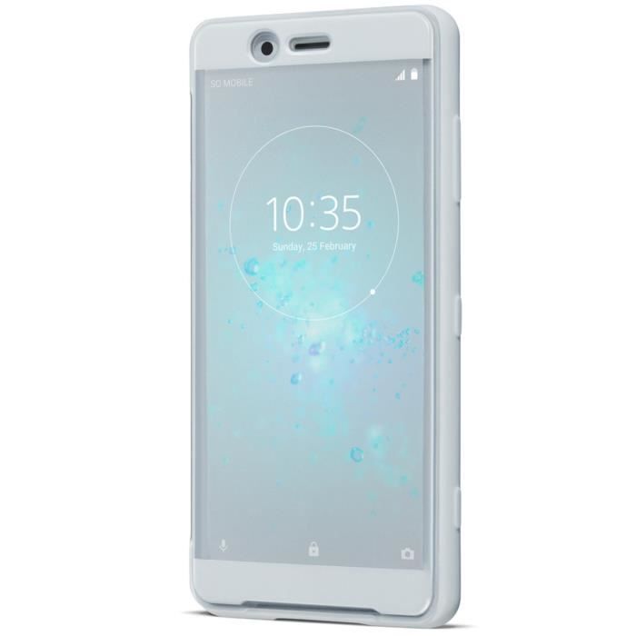 Sony Style Cover Touch XZ2 Compact Silver
