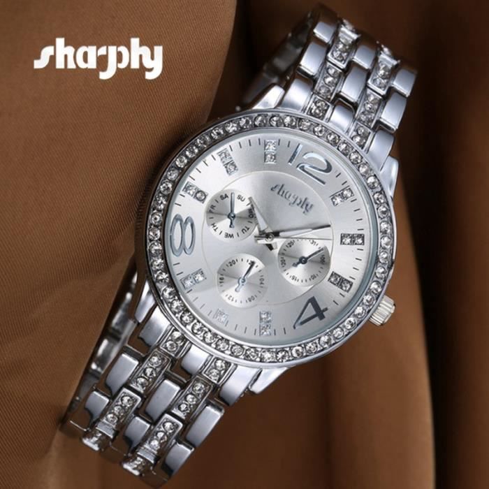 SHARPHY Montre bracelet Femme Jolie , Quartz , Aci
