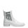 Bottes de pluie de blanc de l'eau