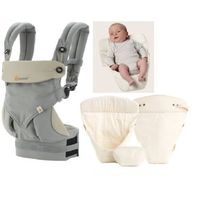 PORTE BÉBÉ Ergobaby 360 Grey avec Snug Natural PORTE BÉBÉ Ergobaby 360 Grey avec Snug Natural