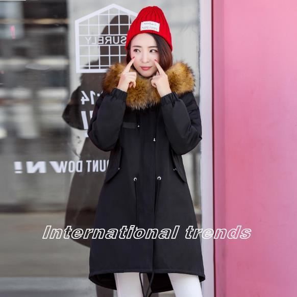 Manteau Femme Vêtements Doudoune Capuche Longue Fourrure Hiver rrYp0dnq