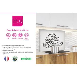 Fond de hotte "Bon Appétit" en