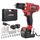 TEENO® Perceuse visseuse sans fil PSR 21V+ 2 batte