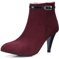 BOTTINE Oaleen Bottines fourrées femme hiver talons hauts BOTTINE Oaleen Bottines fourrées femme hiver talons hauts