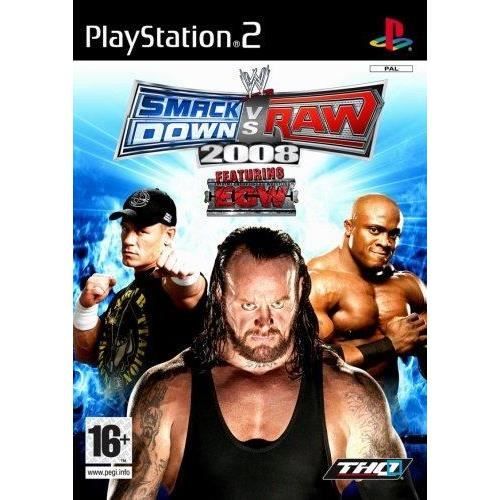 SMACK DOWN VS RAW 2008 / JEU CONSOLE PS2     Achat / Vente PLAYSTATION