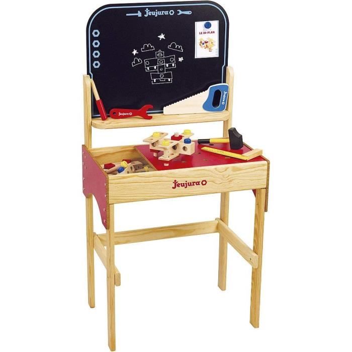 Grand etabli en bois