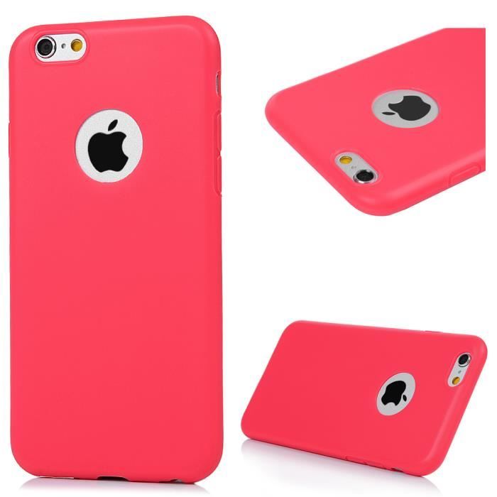 coque iphone 6 rouge mate