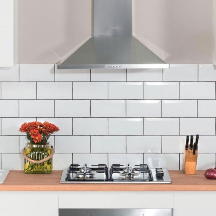 Hotte cuisine murale Silverline TESSY inox 9001