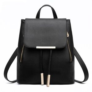 ref Basic Lancaster à Vente lan38446 Sac noir Achat à dos sac qtTwnIU