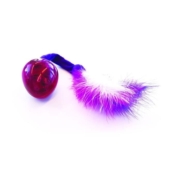 MPETS Souris qui tourne - jouet - Pour chat - Rose