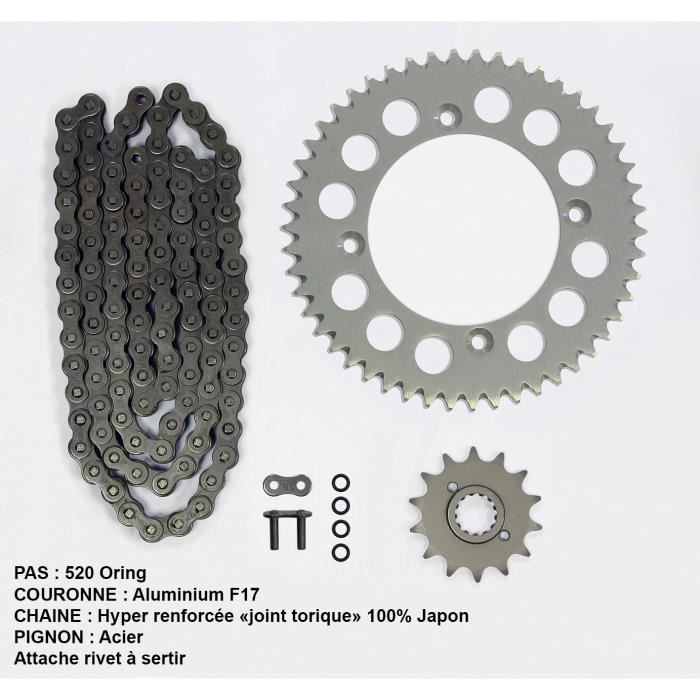 Kit chaîne pour Yamaha Yz-f 250 de 01-07