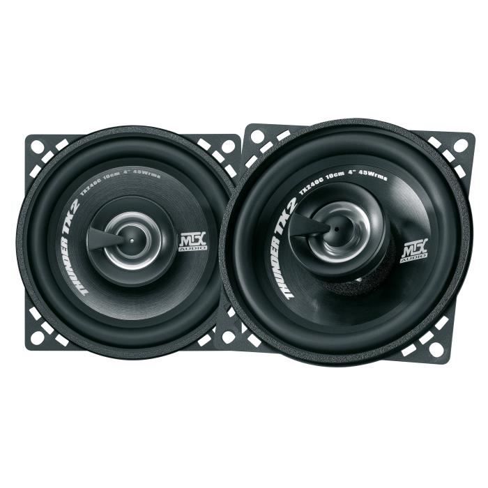 MTX Haut-parleur Coaxial 2 Voies TX240C Ø10 cm 45 W RMS 180 W Peak 4Ω