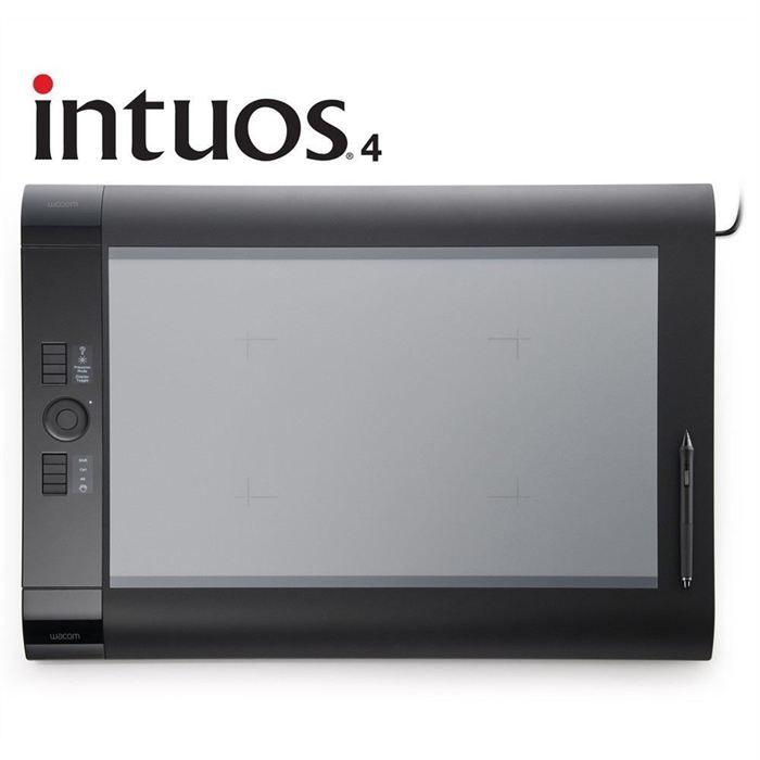 WACOM Tablette Graphique PTK-1240-D Intuos4 XL PAO - Avec Stylet