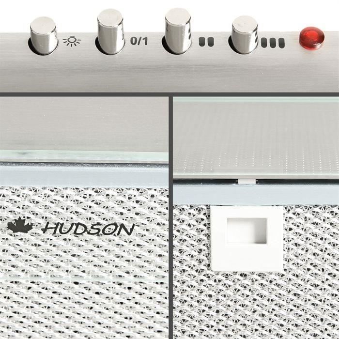  HHC640I Hotte casquette - Evacuation et recyclage1