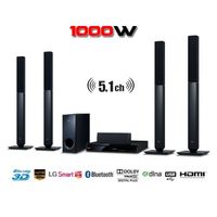 Ensemble home cinéma LG BH6540T Home-cinéma 5.1 Blu-ray 3D Ensemble home cinéma LG BH6540T Home-cinéma 5.1 Blu-ray 3D