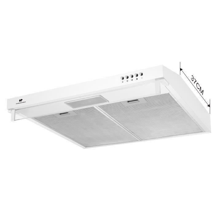 CONTINENTAL EDSION CEHC440W Hotte visière1