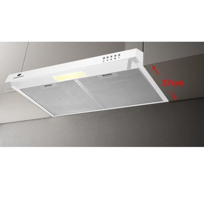 CONTINENTAL EDSION CEHC440W Hotte visière3