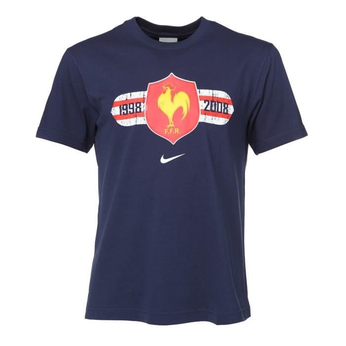 NIKE T-shirt FFR Rugby Nations Homme - Bleu