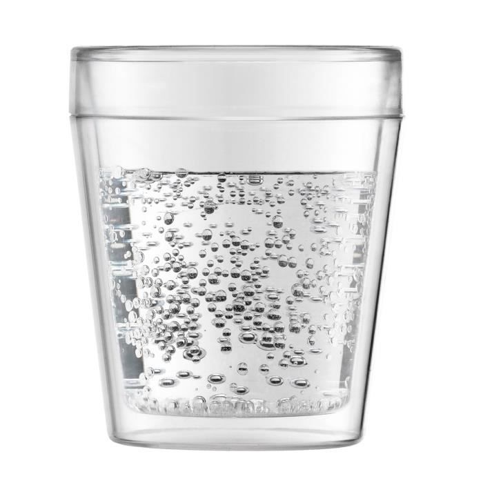 BODUM CANTEEN OUTDOOR Set 2 gobelets double paroi 0,25L