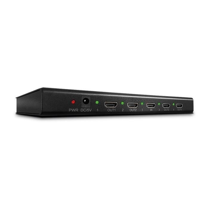 LINDY Splitter HDMI 2.0 - 4 ports - 18G