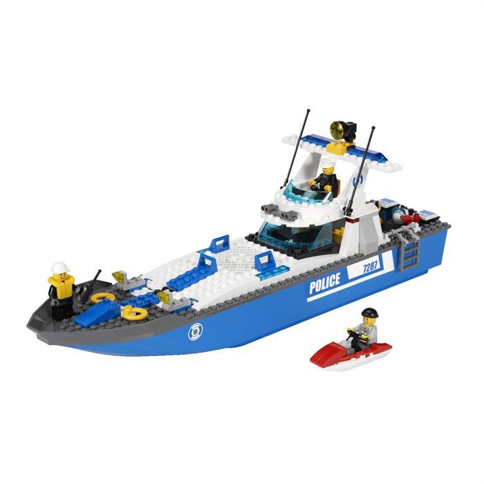 Lego Le Bateau de Police   Achat / Vente JEU ASSEMBLAGE CONSTRUCTION