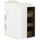 Meuble a 3 niches pour commode a langer
