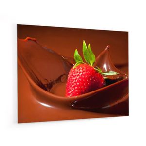 Fond de hotte "Fraise et chocolat" en