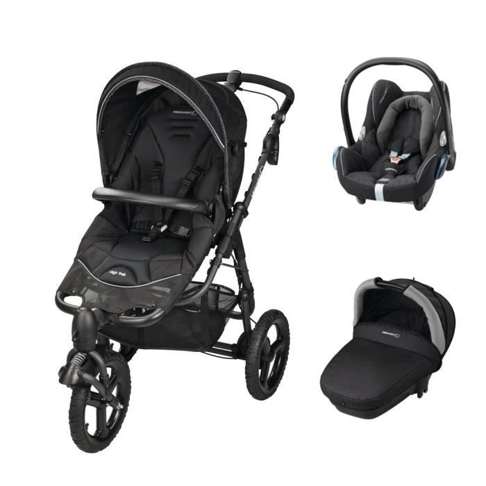 BEBE CONFORT Trio High Trek - Black Crystal