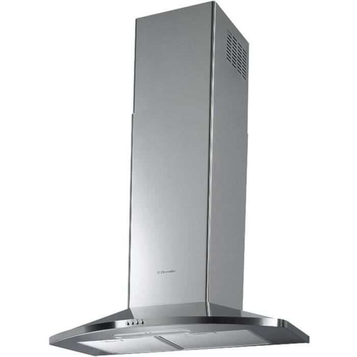 ELECTROLUX EFC60465OX – Hotte murale décorative – 272 m3/h – 51dB – 3 vitesses – L 68 cm - Inox