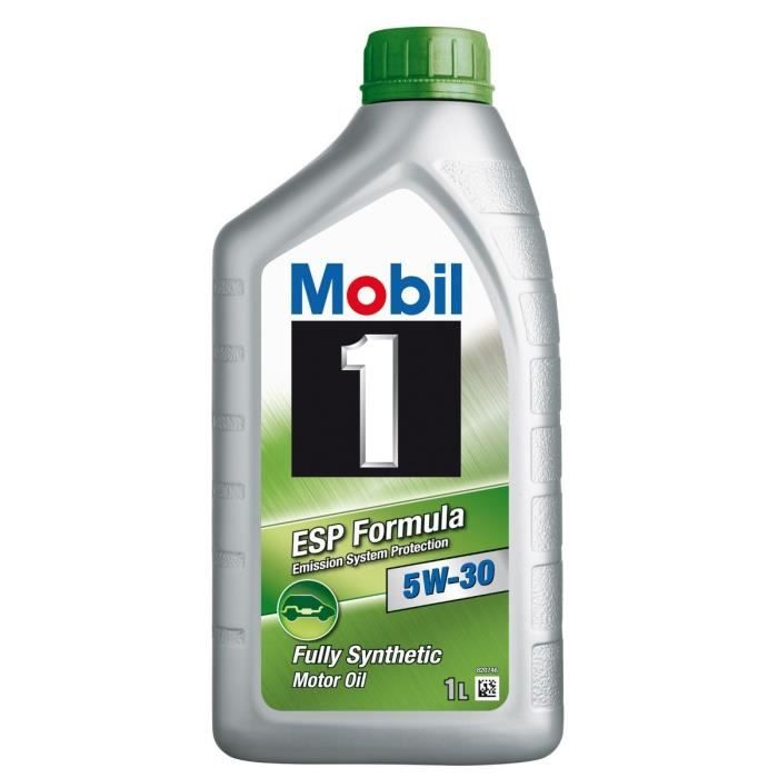 Huile MOBIL 5W30 ESP Mixte Formula-R 1L