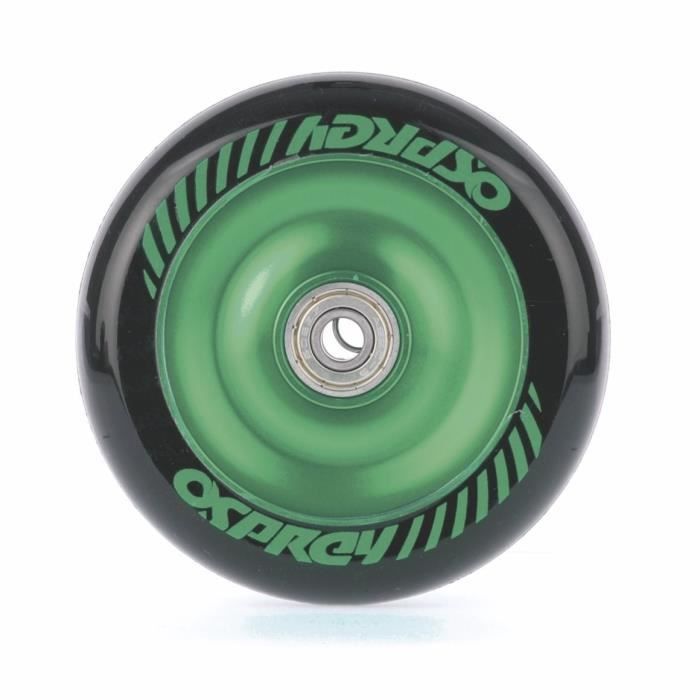 OSPREY Roues de trottinette ABEC-7 - 85A - Ø100 mm - Vert