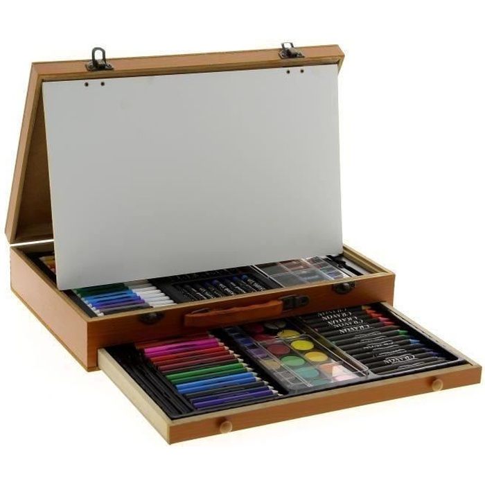 Mallette En Bois Coloriage