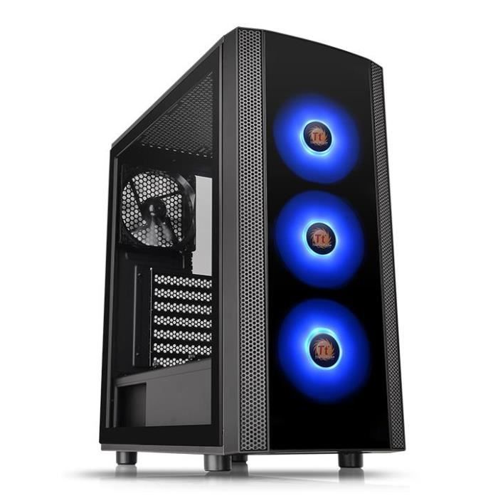 Thermaltake Versa J25 TG RGB, Boîtier Midi-tour,1