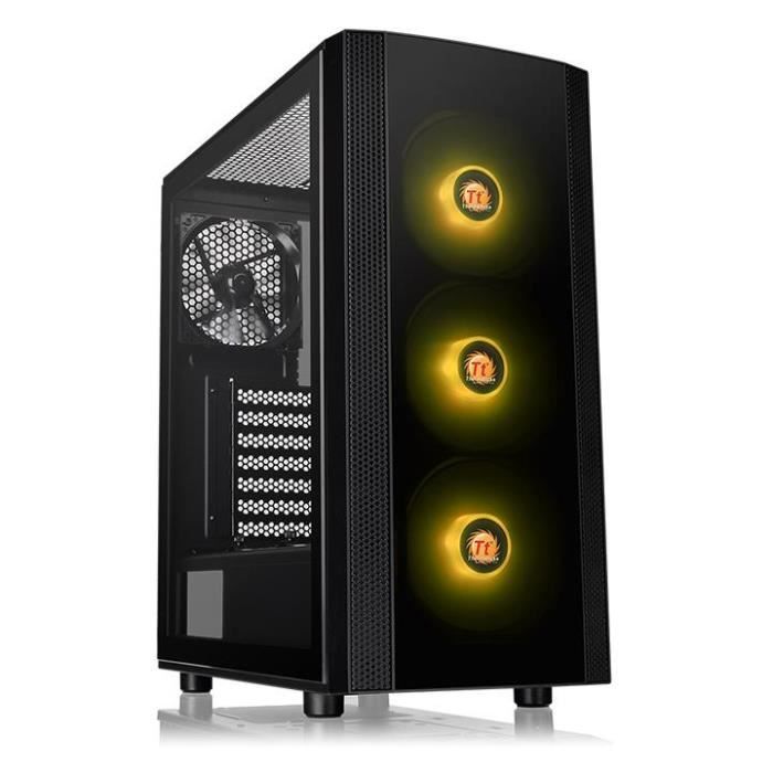Thermaltake Versa J25 TG RGB, Boîtier Midi-tour,2