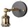 Retro Edison Lampe Murale Applique Finition de Lai