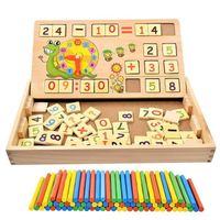 PUZZLE 1pcs Jouets en bois Montessori Math puzzles mathém PUZZLE 1pcs Jouets en bois Montessori Math puzzles mathém