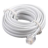 CÂBLE TÉLÉPHONE a12092400ux0393 Telephone male a male RJ11 Plug Ca CÂBLE TÉLÉPHONE a12092400ux0393 Telephone male a male RJ11 Plug Ca