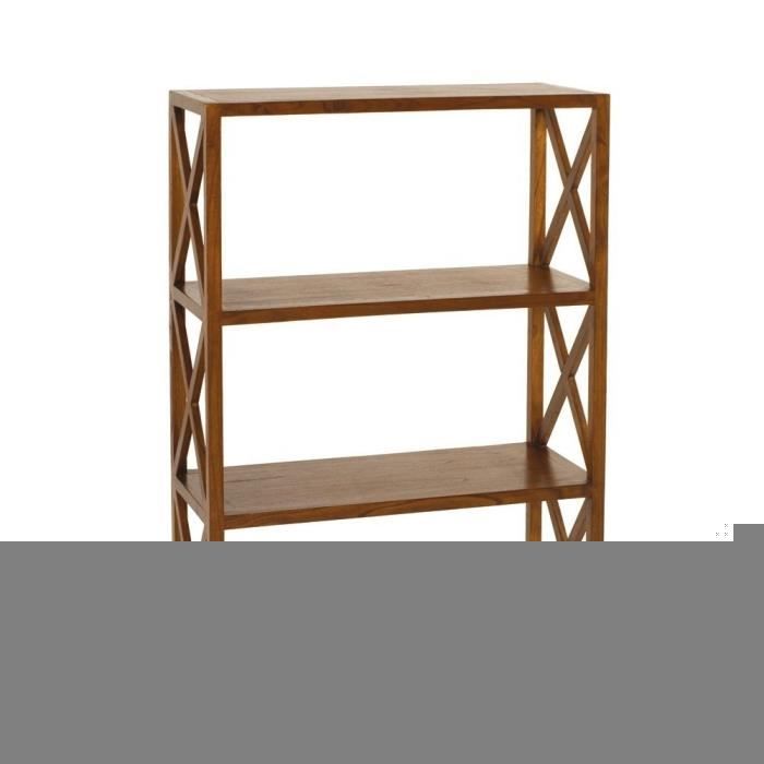 LOLA Etagere croisillons style ethnique L 80 cm